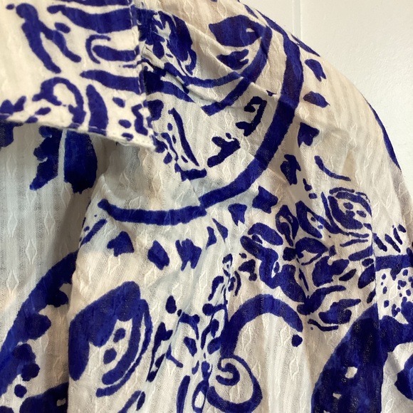 Anthropologie Voluminous Buttondown Shirt Maeve - Picture 8 of 14